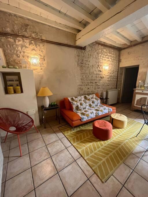 "La Maison Jaune" Arles Centre Terrasse Eksteriør bilde