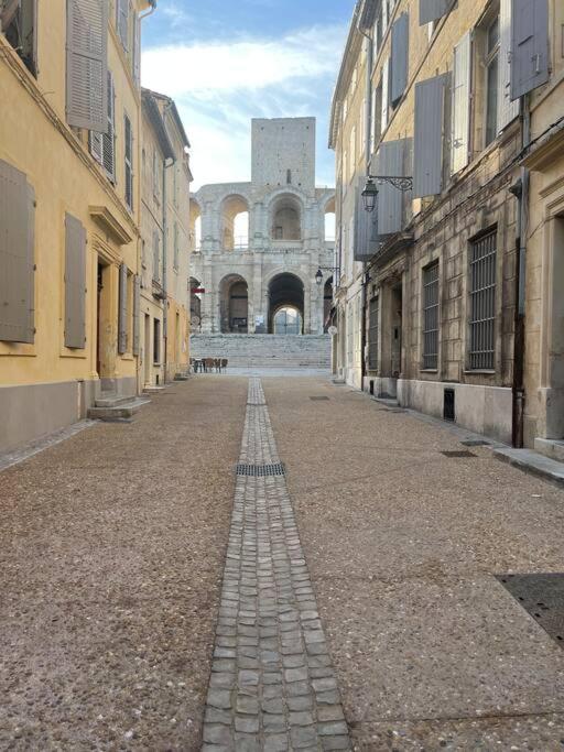 "La Maison Jaune" Arles Centre Terrasse Eksteriør bilde
